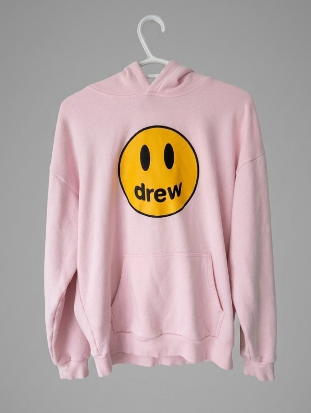 Drew House Mascot Hoodie Light Pink - Authentic Justin Bieber Sweatshirt Medium